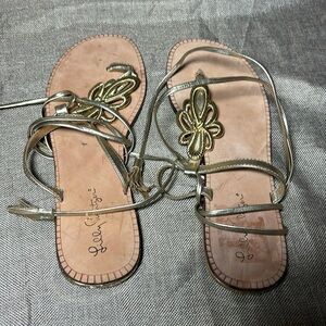 Lily Pulitzer Gladiator Sandals Size 9